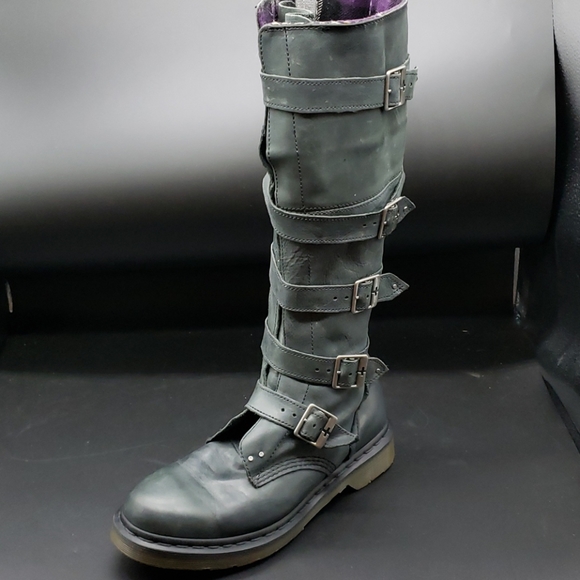 Dr. Marten Phina Buckle Boots (combat) RARE - Picture 9 of 13